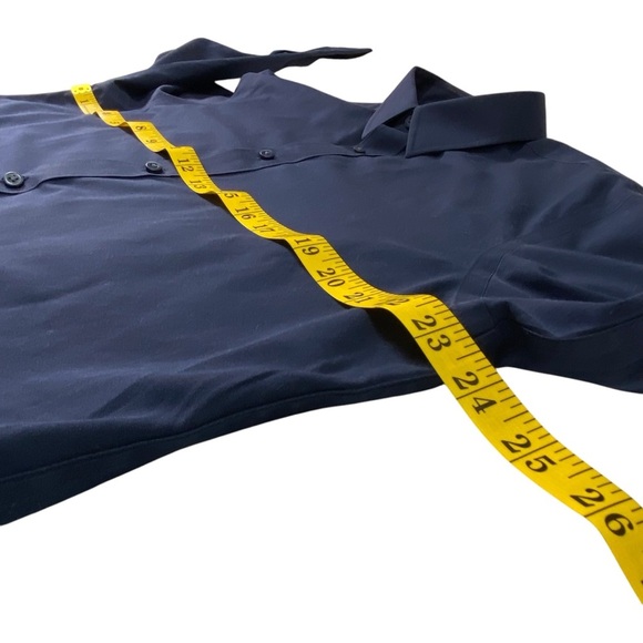 UNTUCKit Men's Navy Blue Shirt, L - Picture 7 of 8